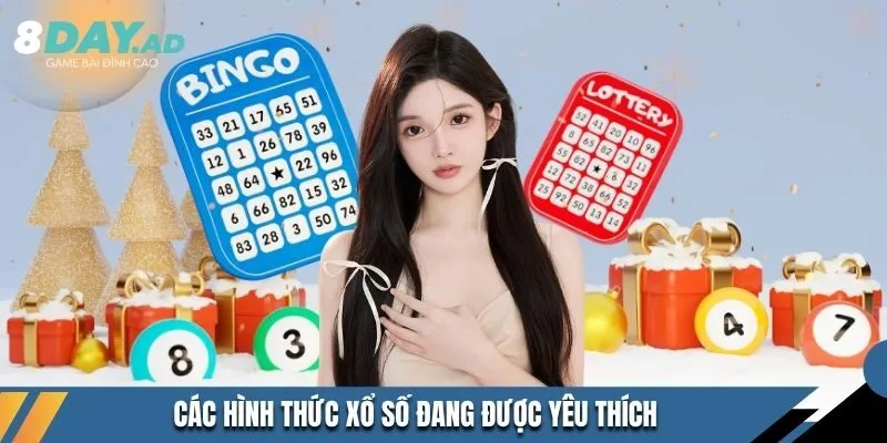 Các hình thức xổ số đang được yêu thích
